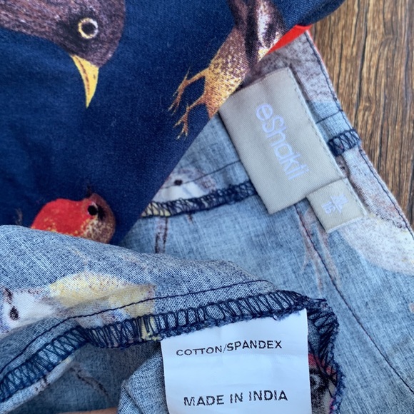 eShakti Bird Dress with Stretch XL 16 - Picture 8 of 8